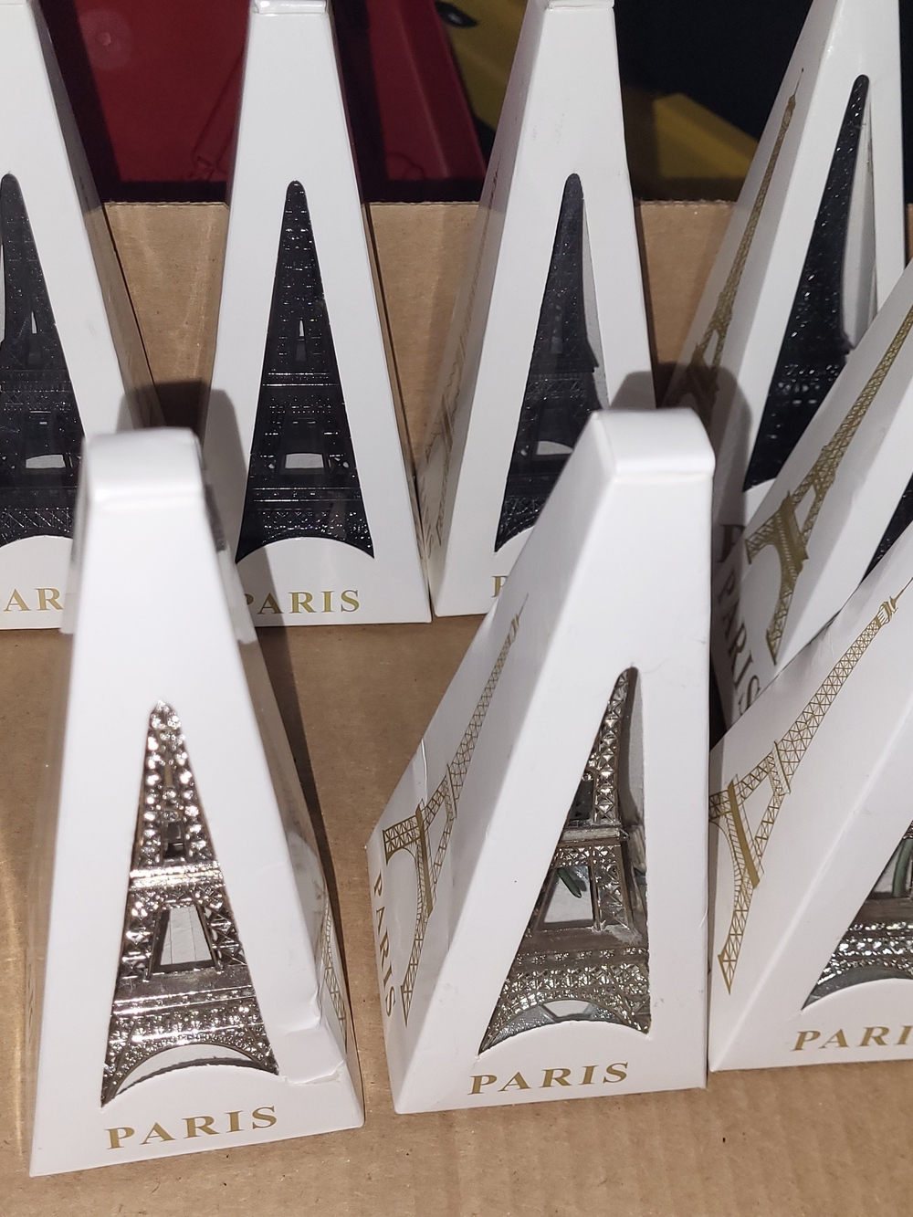 Paris Eiffel Tower Party Favor Decoration - Silver